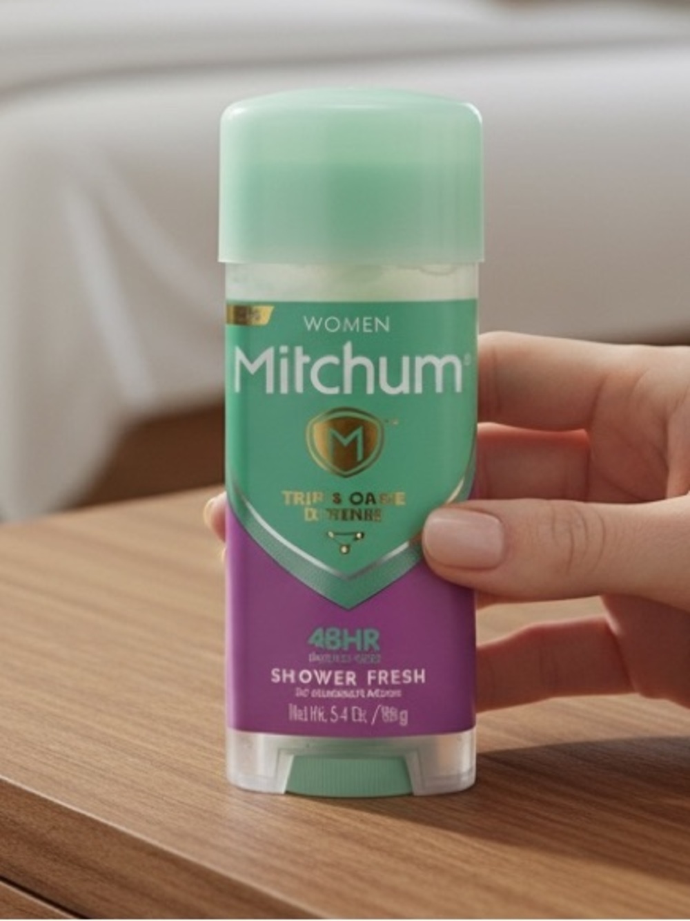 Mitchum Women Antiperspirant Deodorant TRIPLE ODOR DEFENSE Shower Fresh (3.4 oz)